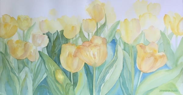::SOLD:: Breezy Tulips